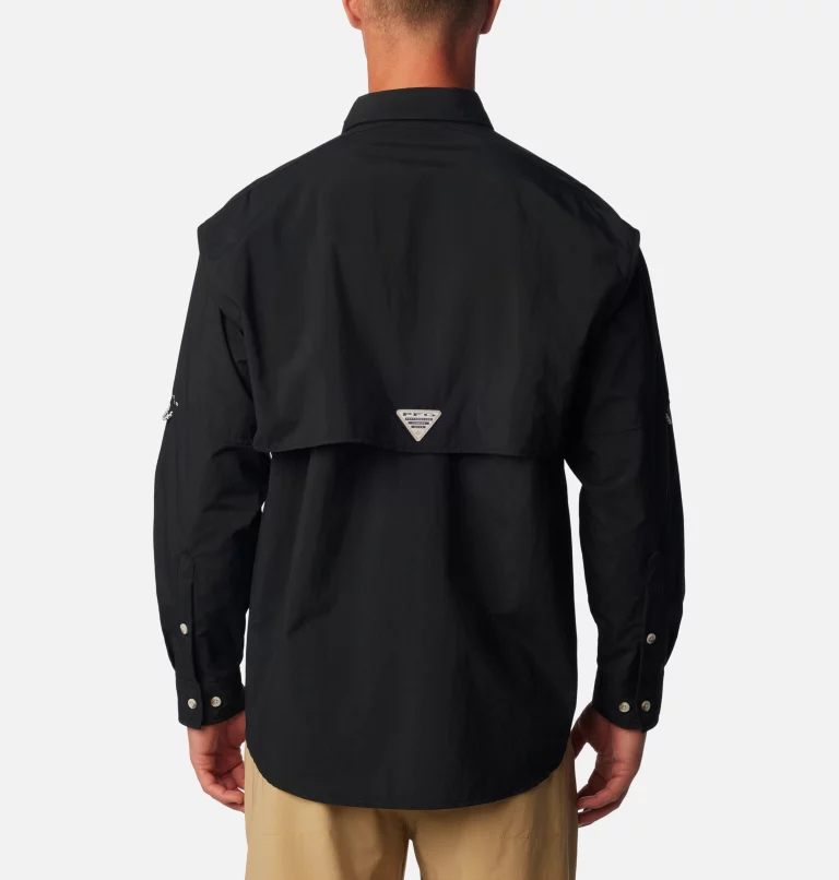 Men’s PFG Bahama™ II Long Sleeve Shirt Black