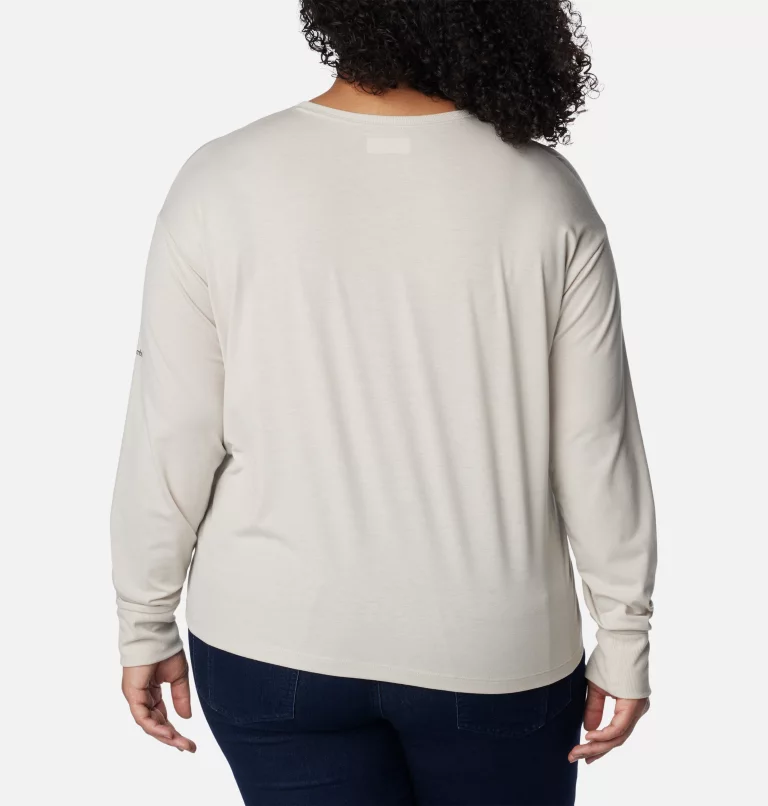 Women's Boundless Trek™ Long Sleeve Shirt - Plus Size Dark Stone