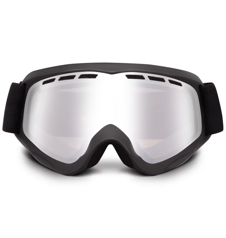 Whirlibird Ski Goggle - Small Black/Silver Ion