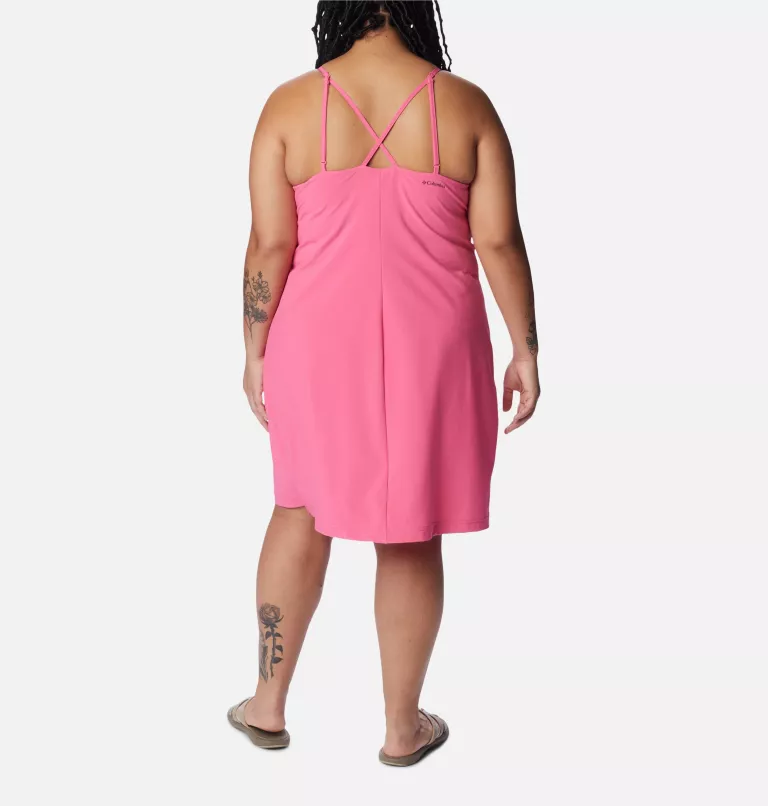 Women's Pleasant Creek™ Stretch Dress - Plus Size Wild Geranium