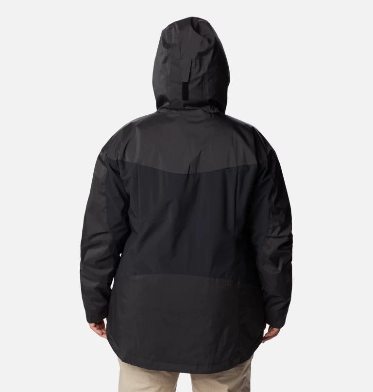 Women's Point Park™ Insulated Jacket - Plus Size Black Sheen,Black