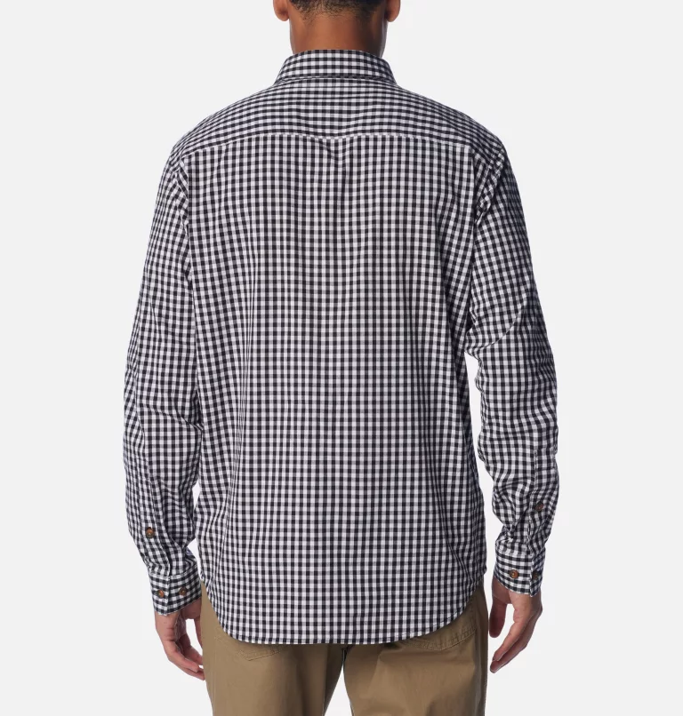 Men’s Rapid Rivers™ II Long Sleeve Shirt Black Everyday Gingham