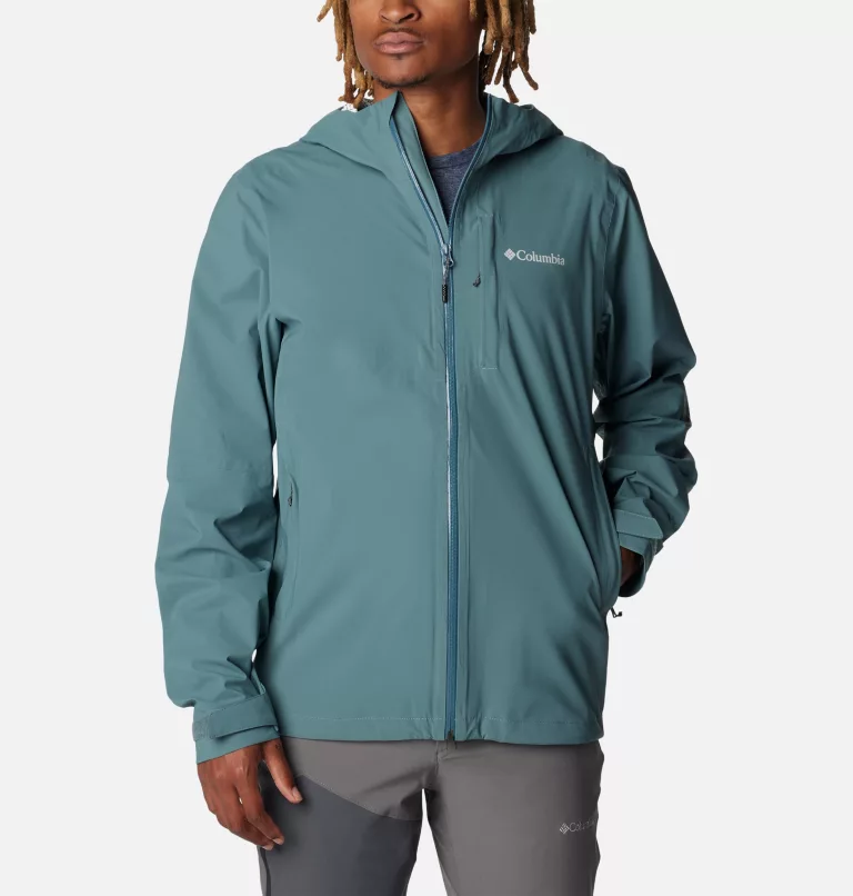 Men's Omni-Tech™ Ampli-Dry™ Rain Shell Jacket Metal