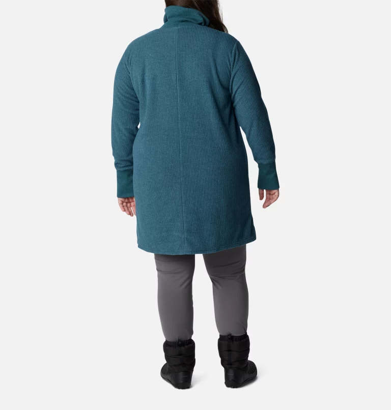Women's Boundless Trek™ Fleece Dress - Plus Size Night Wave