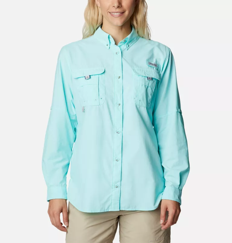 Women’s PFG Bahama™ Long Sleeve Shirt Gulf Stream