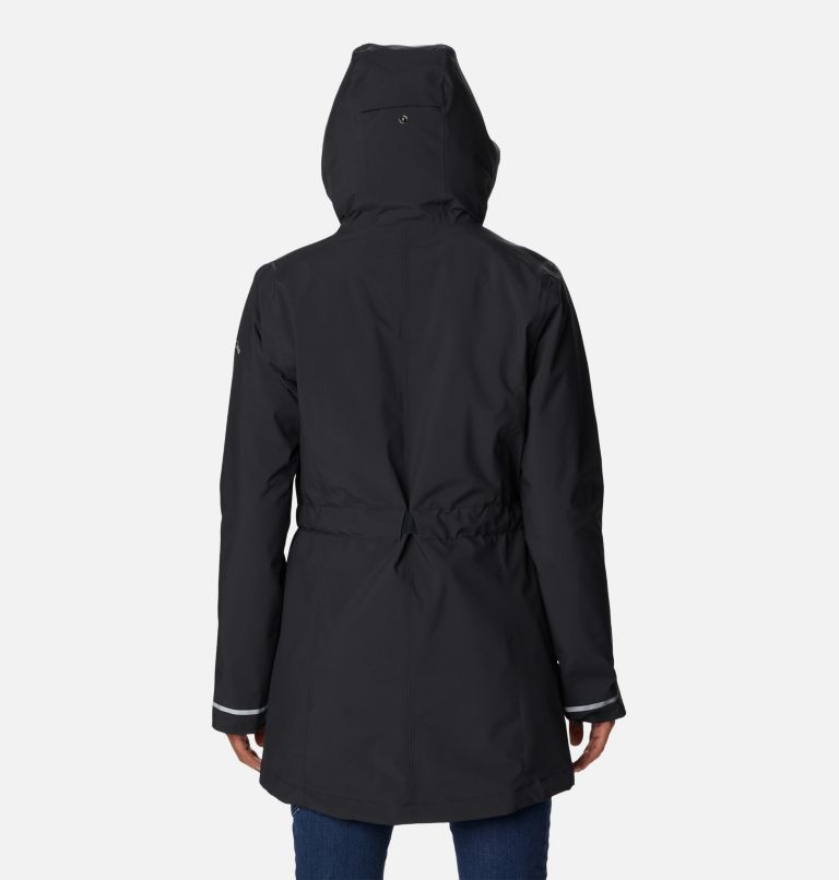 Women's Here and There™ II Rain Trench Black