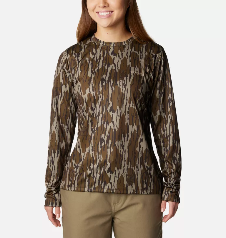 Women's Super PHG Tough™ Shot Long Sleeve Shirt Mossy Oak Bottomland