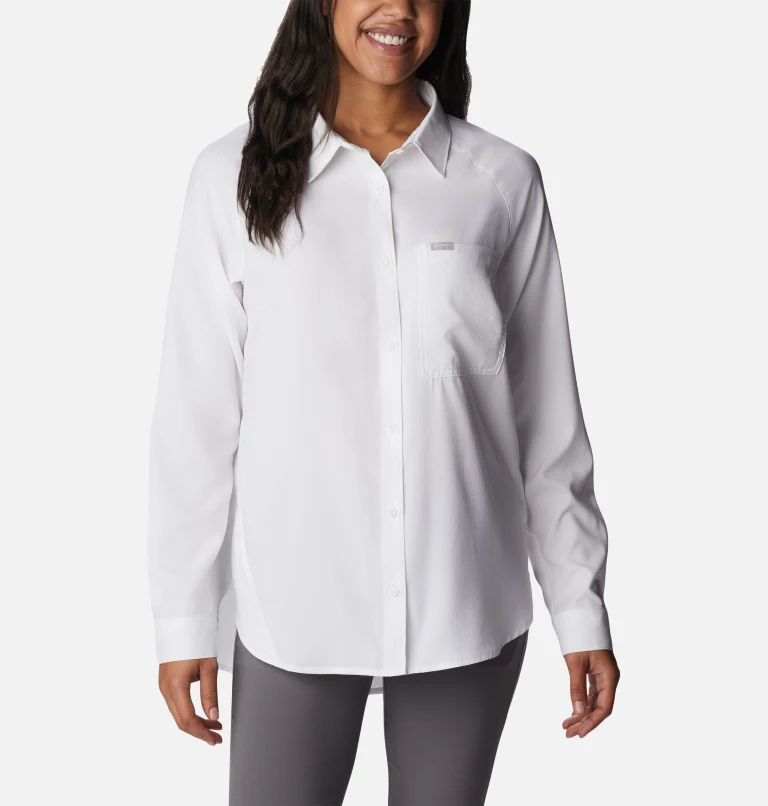 Women’s Anytime Lite™ Long Sleeve Shirt White
