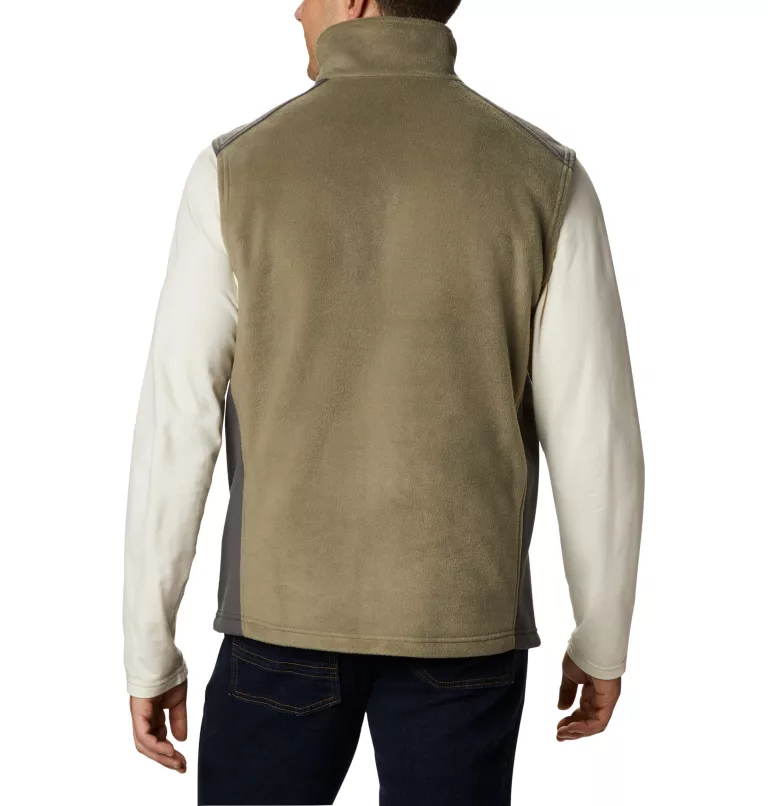 Men’s Steens Mountain™ Fleece Vest Stone Green,Shark