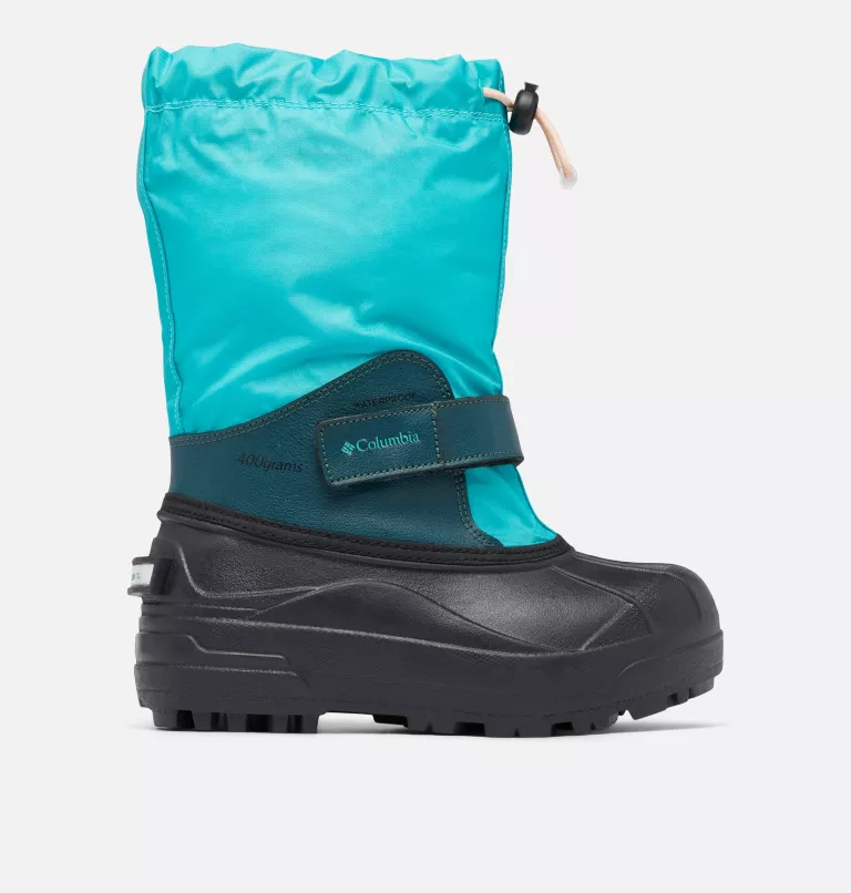Big Kids’ Powderbug™ Forty Snow Boot Bright Aqua,Night Wave