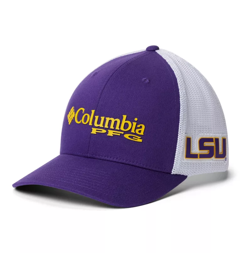 PFG Mesh™ Ball Cap - LSU LSU - Vivid Purple