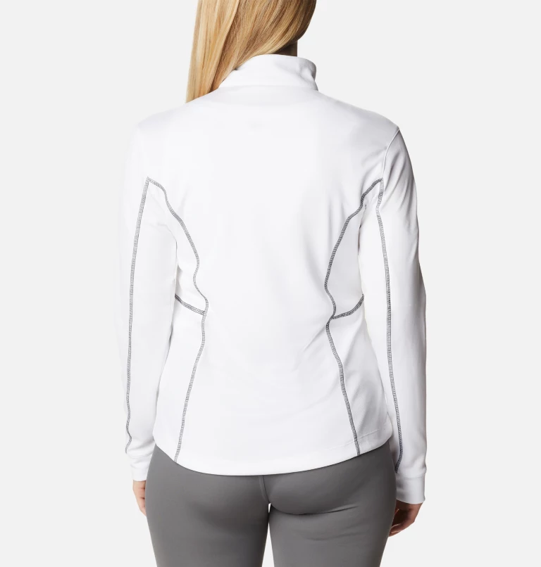 Women's Shotgun Quarter Zip Golf Pullover White