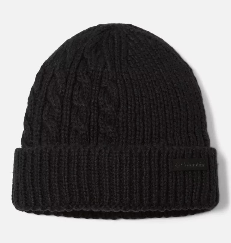 Kids' Agate Pass™ Cable Knit Beanie Black