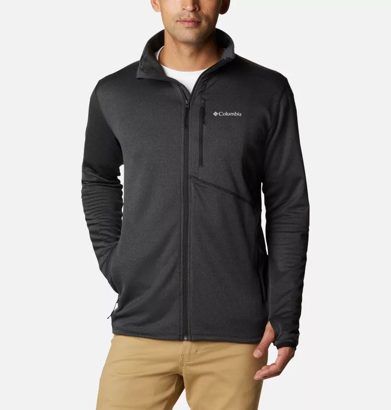 Men's Park View™ Full Zip Fleece Jacket Black Heather