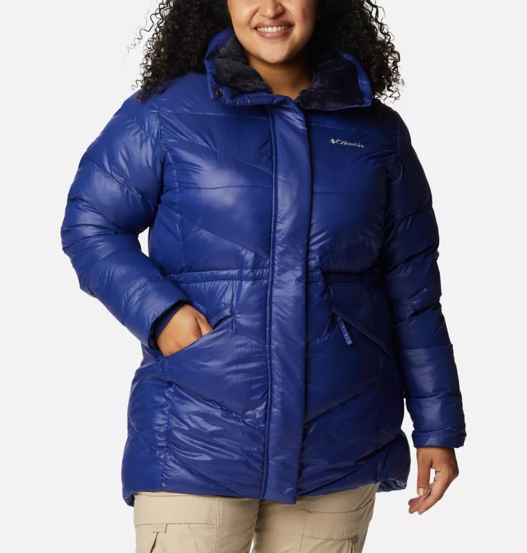 Women's Peak to Park™ Mid Insulated Jacket - Plus Size Dark Sapphire Gunmetal