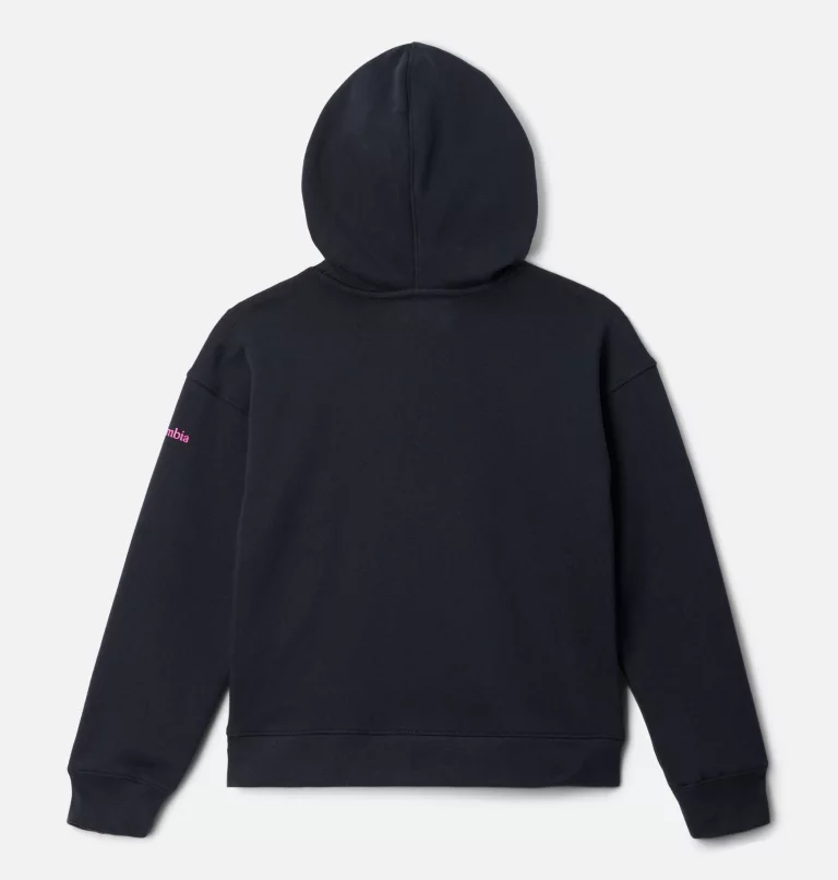 Girls' Columbia Trek™ Novelty Hoodie Black,Pink Ice