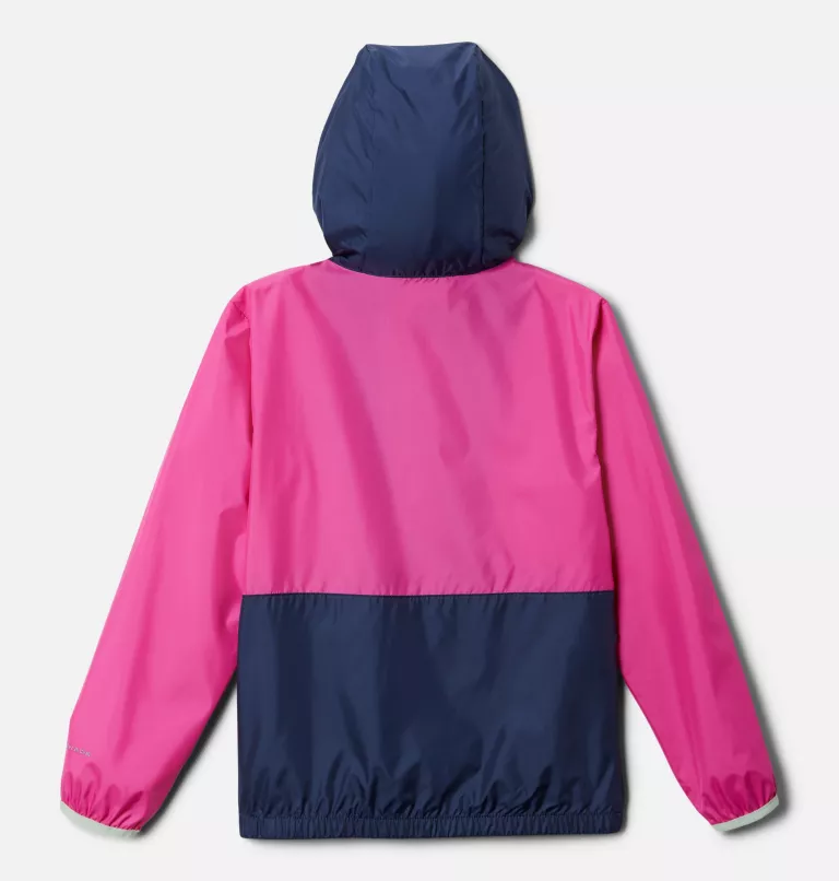 Kids' Back Bowl™ Hooded Windbreaker Coll Navy,Compass Blue,Golden Nugget