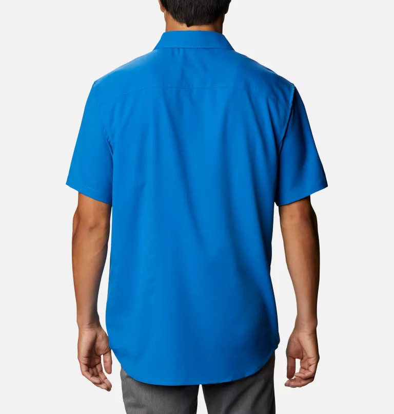 Men's Utilizer™ II Solid Short Sleeve Shirt Bright Indigo