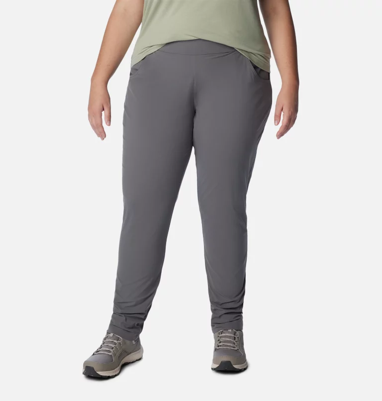 Women's Anytime Casual™ Pull On Pants - Plus Size City Grey