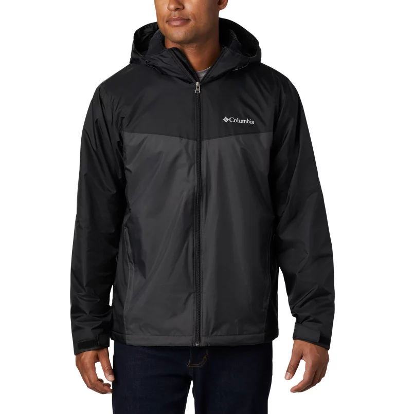 Men's Glennaker™ Sherpa Lined Jacket - Tall Black,Shark