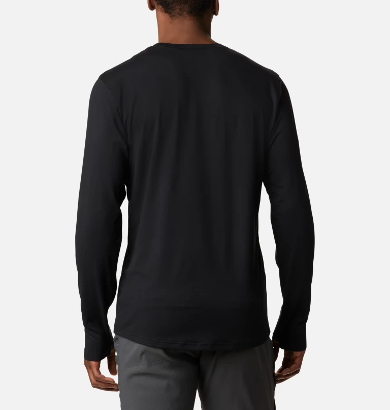 Men's Tech Trail™ Long Sleeve Crew II Shirt Black
