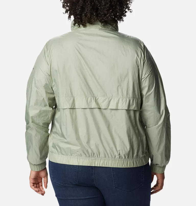 Women's Sunny City™ Windbreaker - Plus Size Safari