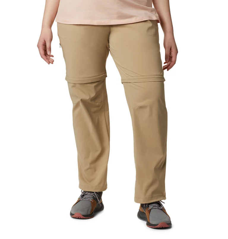 Women's Saturday Trail™ II Convertible Pants - Plus Size British Tan