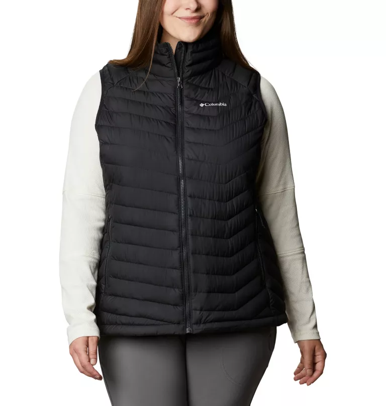 Women's Powder Lite™ Vest - Plus Size Black