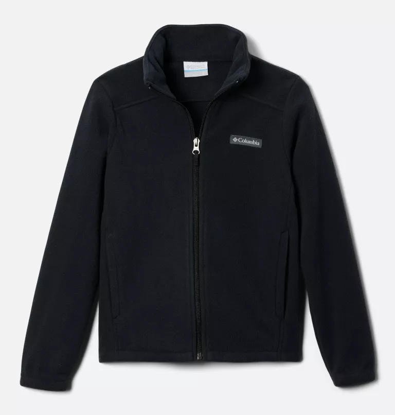 Boys' Castle Dale™ Full Zip Fleece Jacket Black