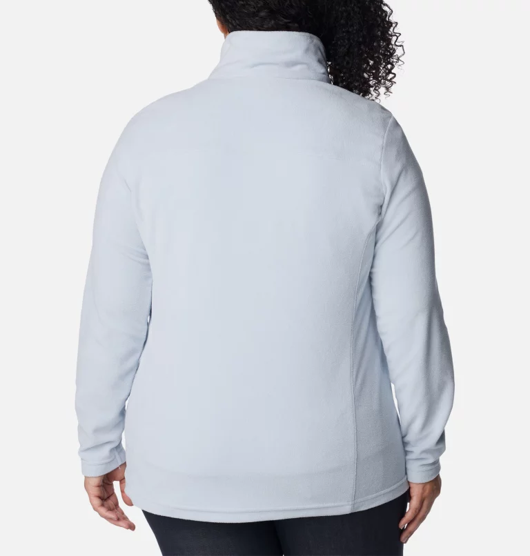 Women's Lake Aloha™ Half Zip Fleece Pullover - Plus Size Cirrus Grey