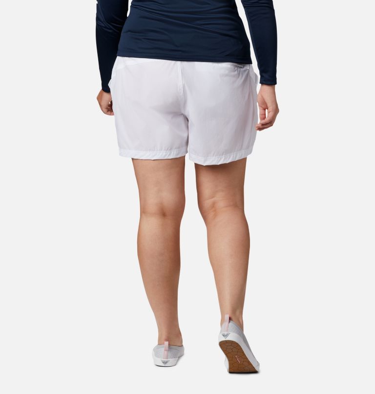 Women's PFG Coral Point™ III Shorts - Plus Size White