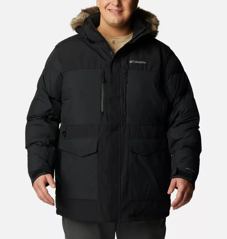 Men's Marquam Peak Fusion™ Insulated Parka - Big Collegiate Navy