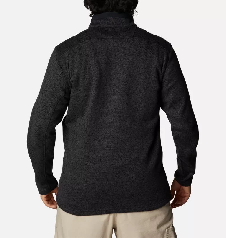 Men's Sweater Weather™ Fleece Full Zip - Big Black Heather