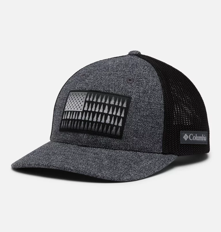 Columbia Tree Flag™ Mesh Ball Cap - Low Shark,Shark