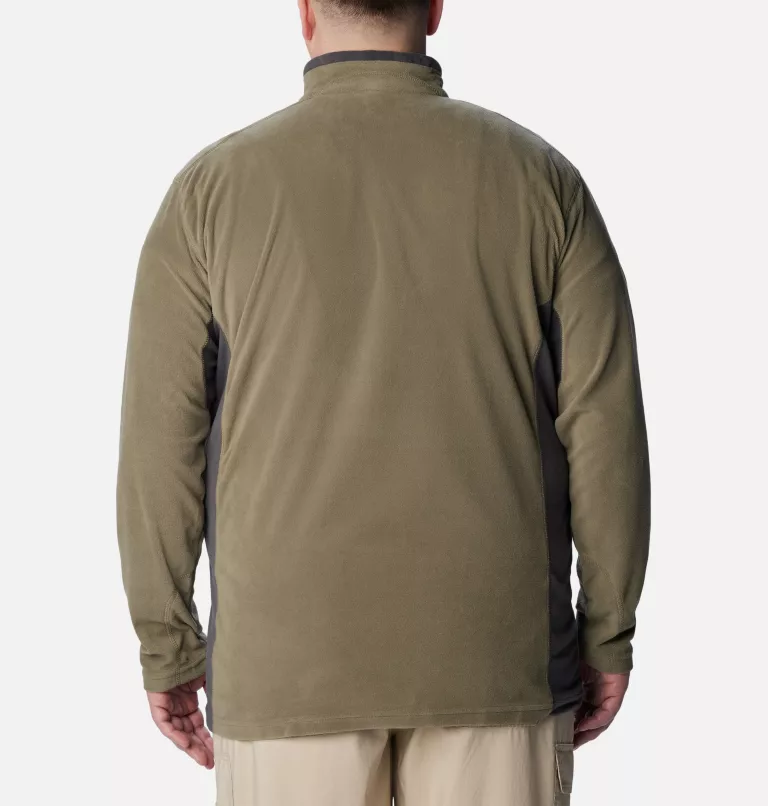 Men's Klamath Range™ II Half Zip Fleece Pullover - Big Stone Green,Shark
