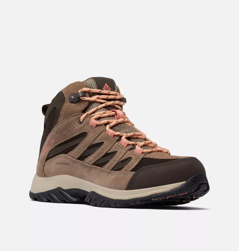 Women's Crestwood™ Mid Waterproof Hiking Boot Cordovan,Mud