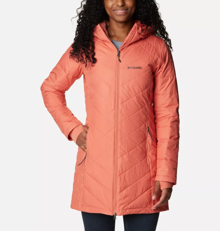Women's Heavenly™ Long Hooded Jacket Faded Peach