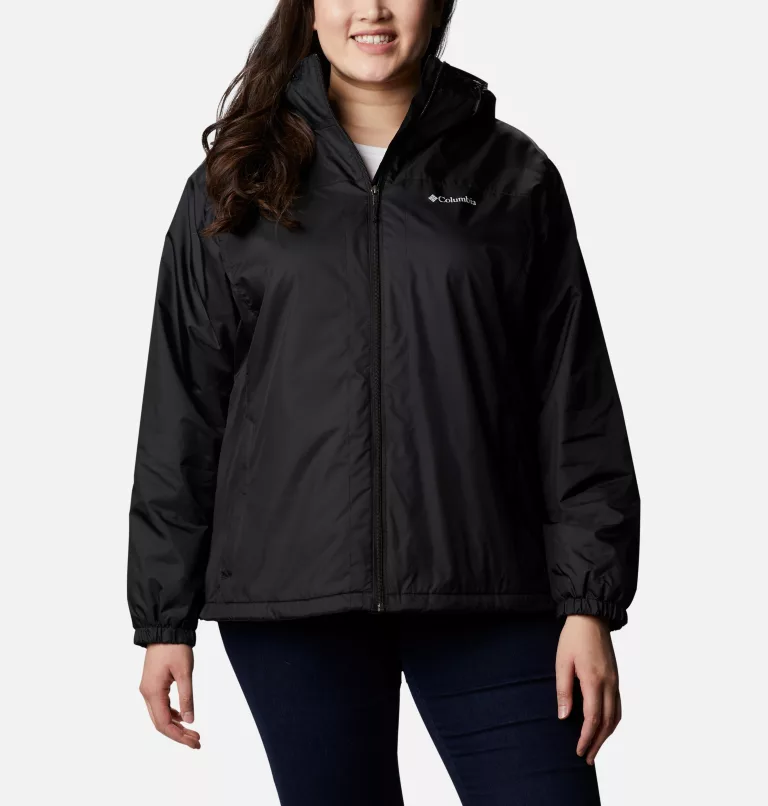 Women's Switchback™ Sherpa Lined Jacket - Plus Size Black