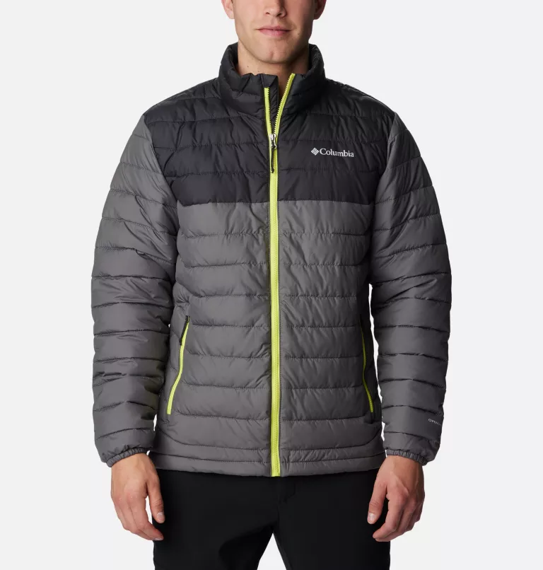 Men's Powder Lite™ Insulated Jacket – Tall City Grey,Shark