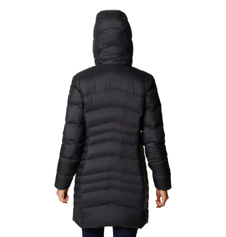 Women's Autumn Park™ Down Hooded Mid Jacket Black
