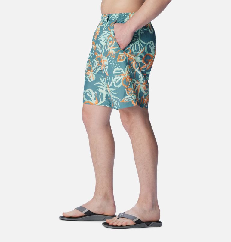 Men's PFG Super Backcast™ Water Short Tranquil Teal Wildwaters Print