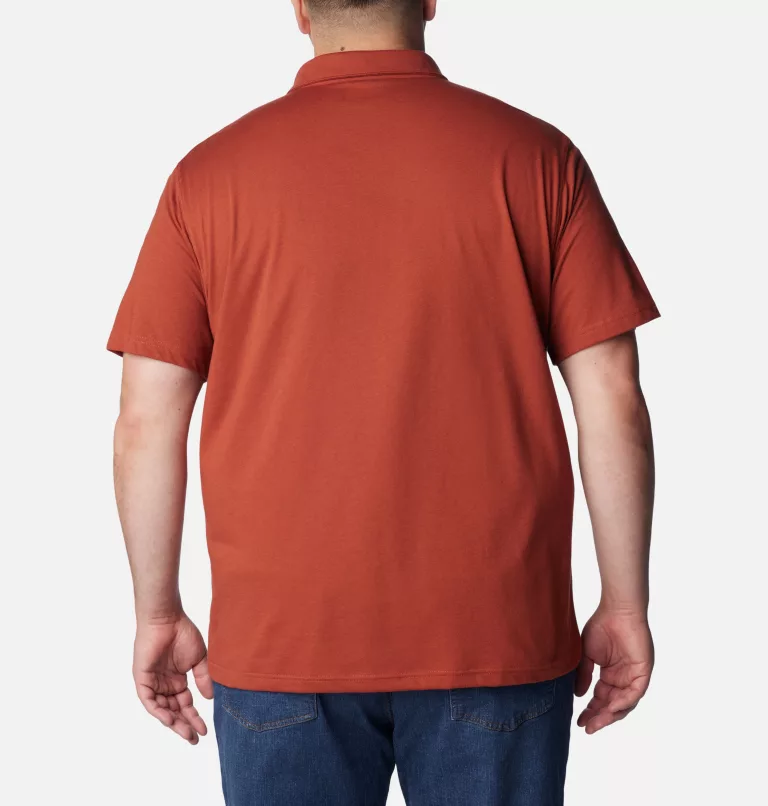 Men's Thistletown Hills™ Polo - Big Warp Red Heather