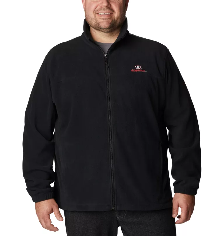 Men's Collegiate Flanker™ III Fleece Jacket - Big - Georgia UGA - Black