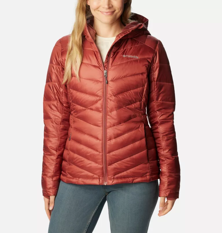 Women's Joy Peak™ Insulated Hooded Jacket Beetroot