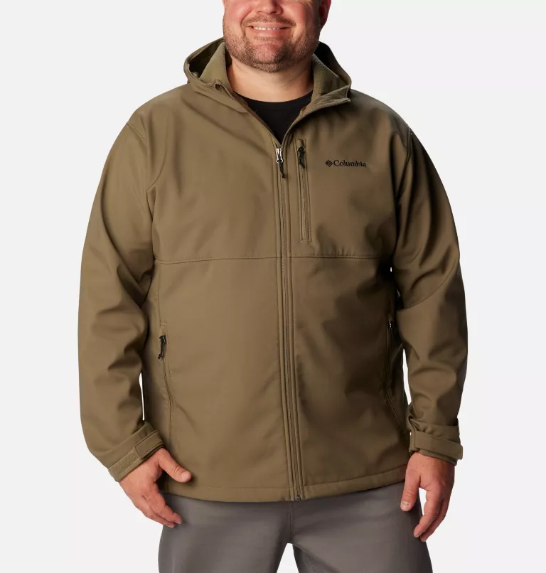 Men's Ascender™ Hooded Softshell Jacket - Big Black