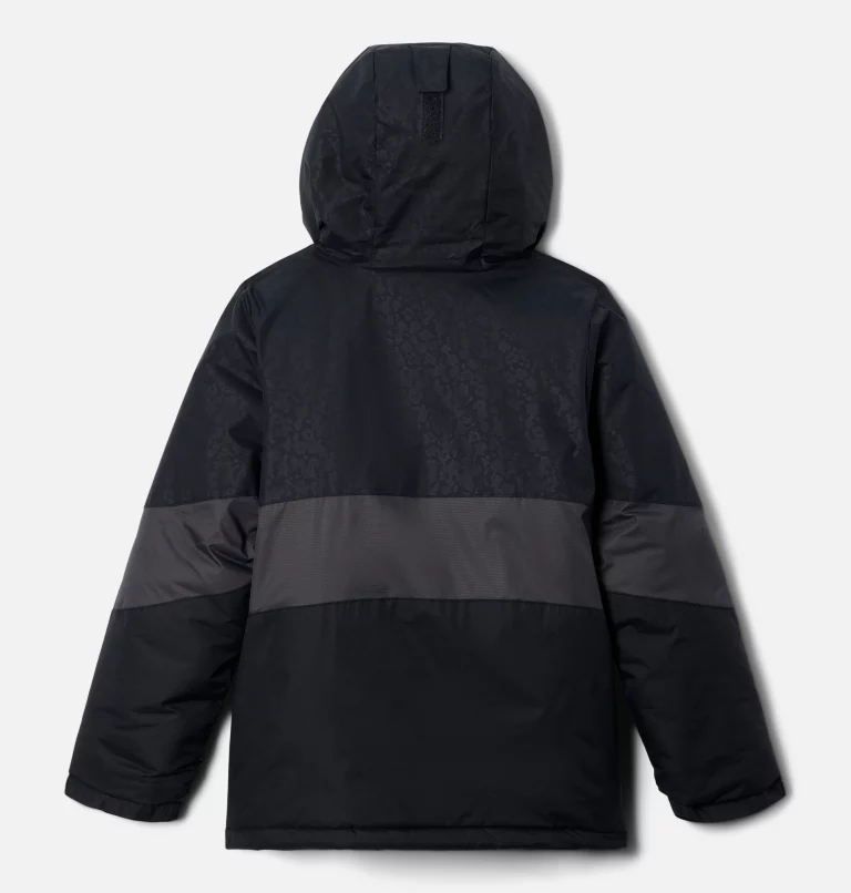 Girls' Horizon Ride™ II Jacket Black,Black Posies Embossed,Shark