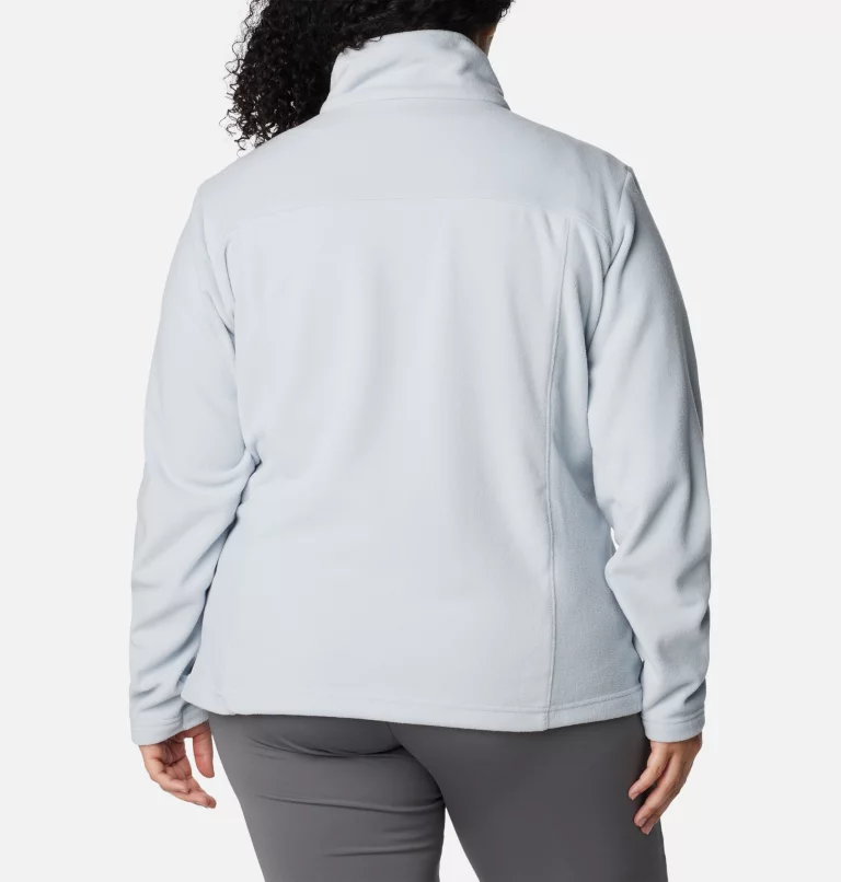 Women's Castle Dale™ Full Zip Fleece Jacket - Plus Size Cirrus Grey Heather