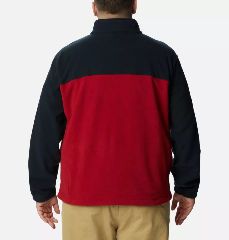 Men's Collegiate Flanker™ III Fleece Jacket - Big - Alabama ALA - Black,Red Velvet