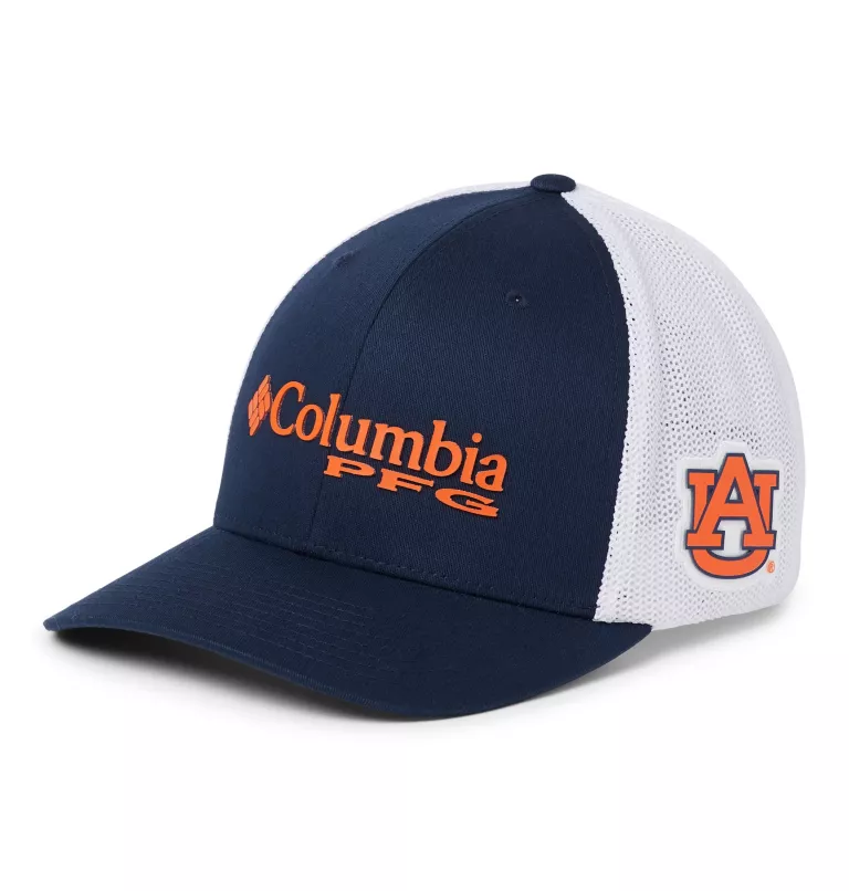 PFG Mesh™ Ball Cap - Auburn AUB - Collegiate Navy