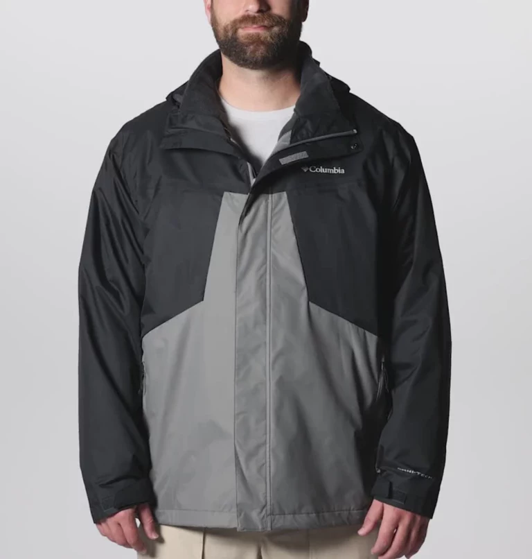 Men's Tunnel Falls™ Interchange Jacket - Big City Grey,Black,White